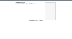 Desktop Screenshot of ihavetheright.org
